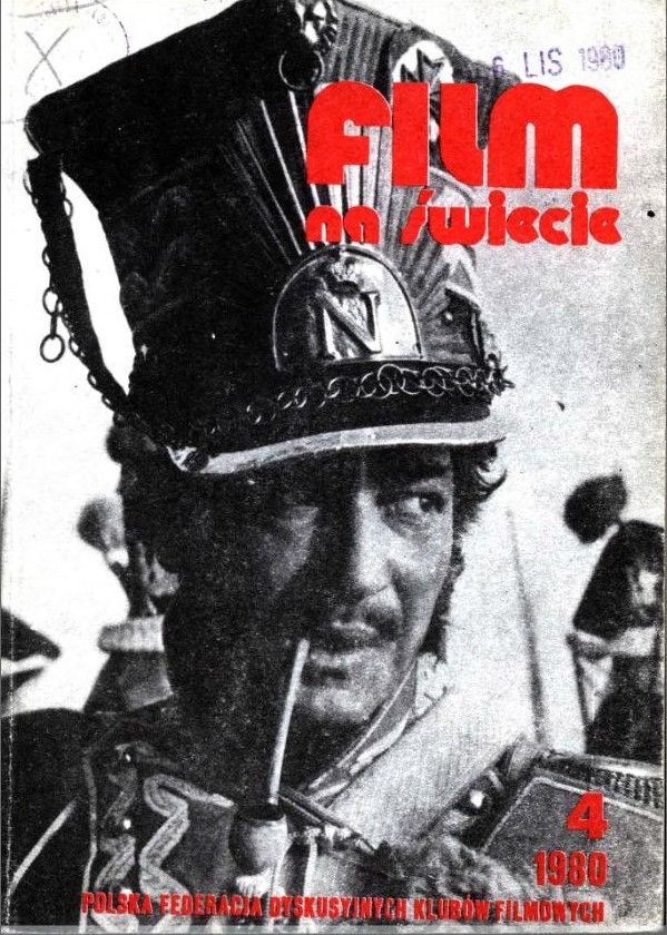 FILM NA SWIECIE magazine side cover Issue 260(4)  April 1980