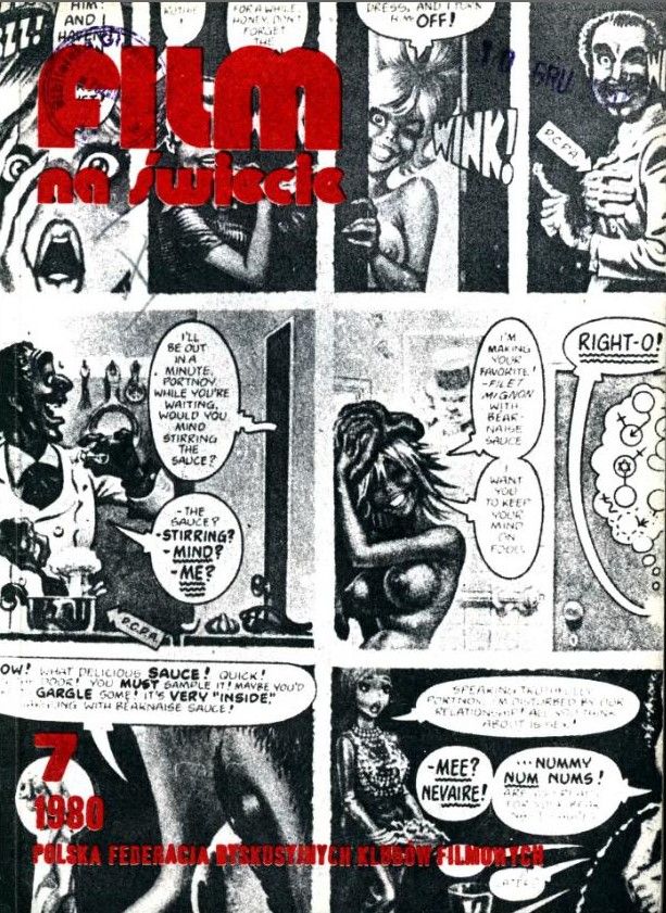 FILM NA SWIECIE magazine side cover Issue 263(7)  July 1980