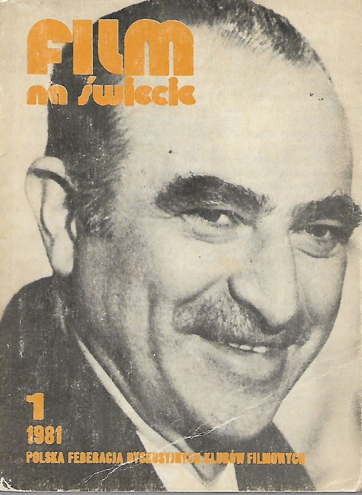 FILM NA SWIECIE magazine side cover Issue 269(1)  January 1981