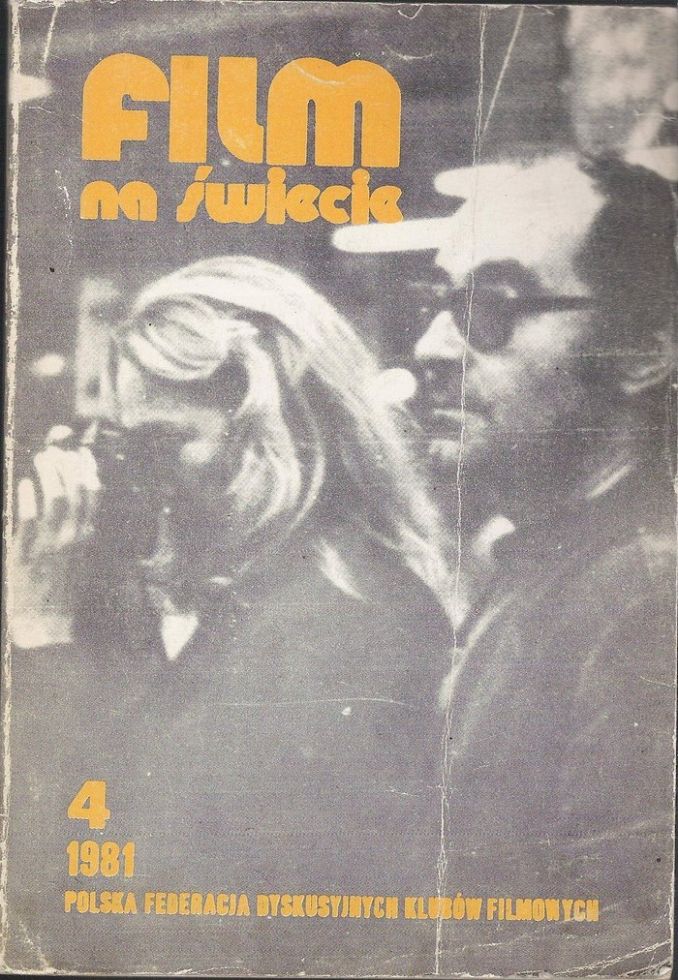 FILM NA SWIECIE magazine side cover Issue 272(4)  April 1981