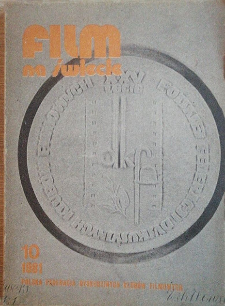 FILM NA SWIECIE magazine side cover Issue 278 (10) October 1981