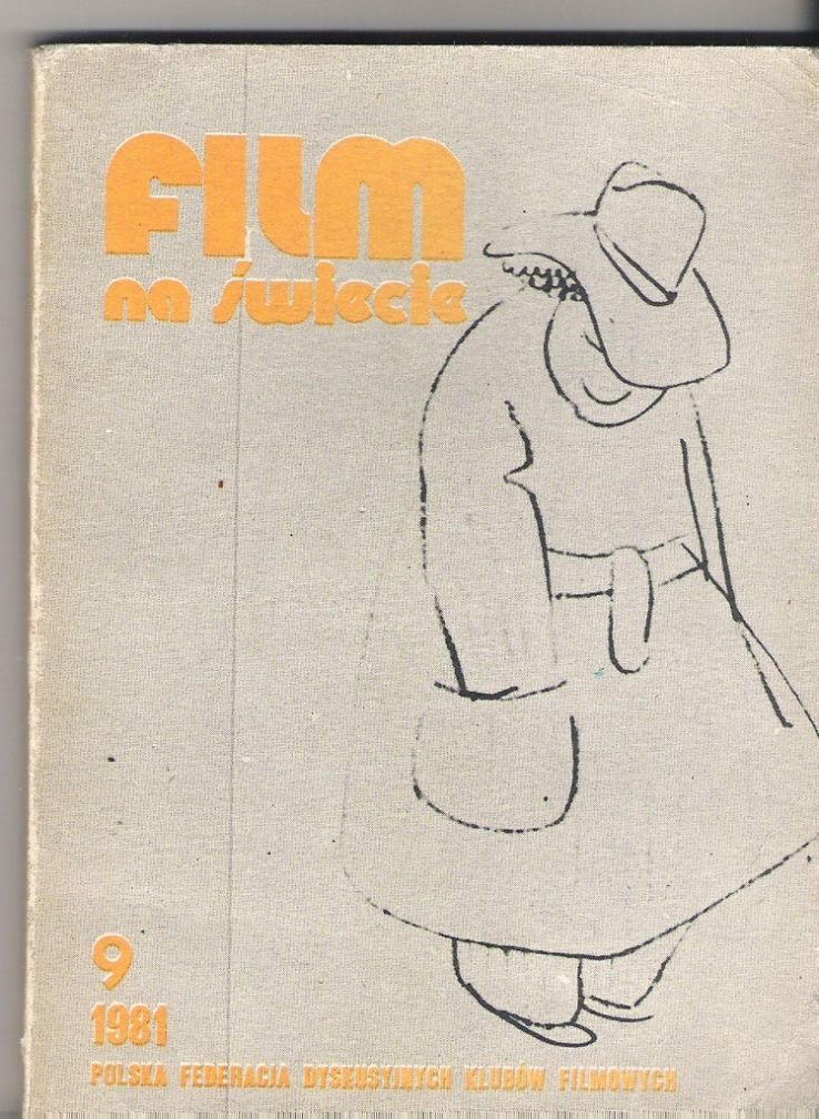 FILM NA SWIECIE magazine side cover Issue 277(9)   1981
