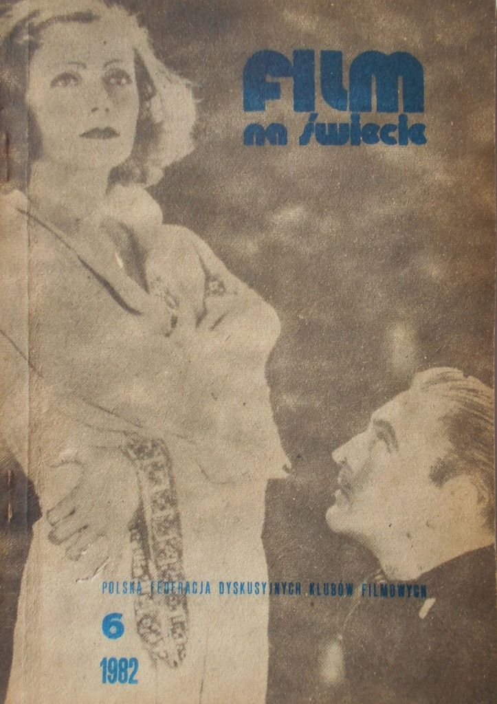 FILM NA SWIECIE magazine side cover Issue 286(6)   1982
