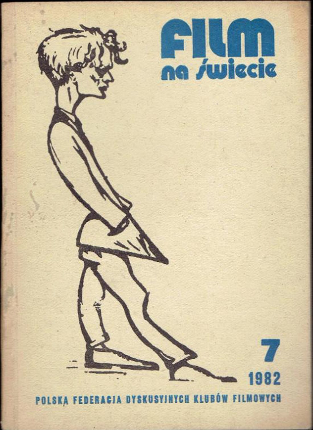 FILM NA SWIECIE magazine side cover Issue 287(7)   1982