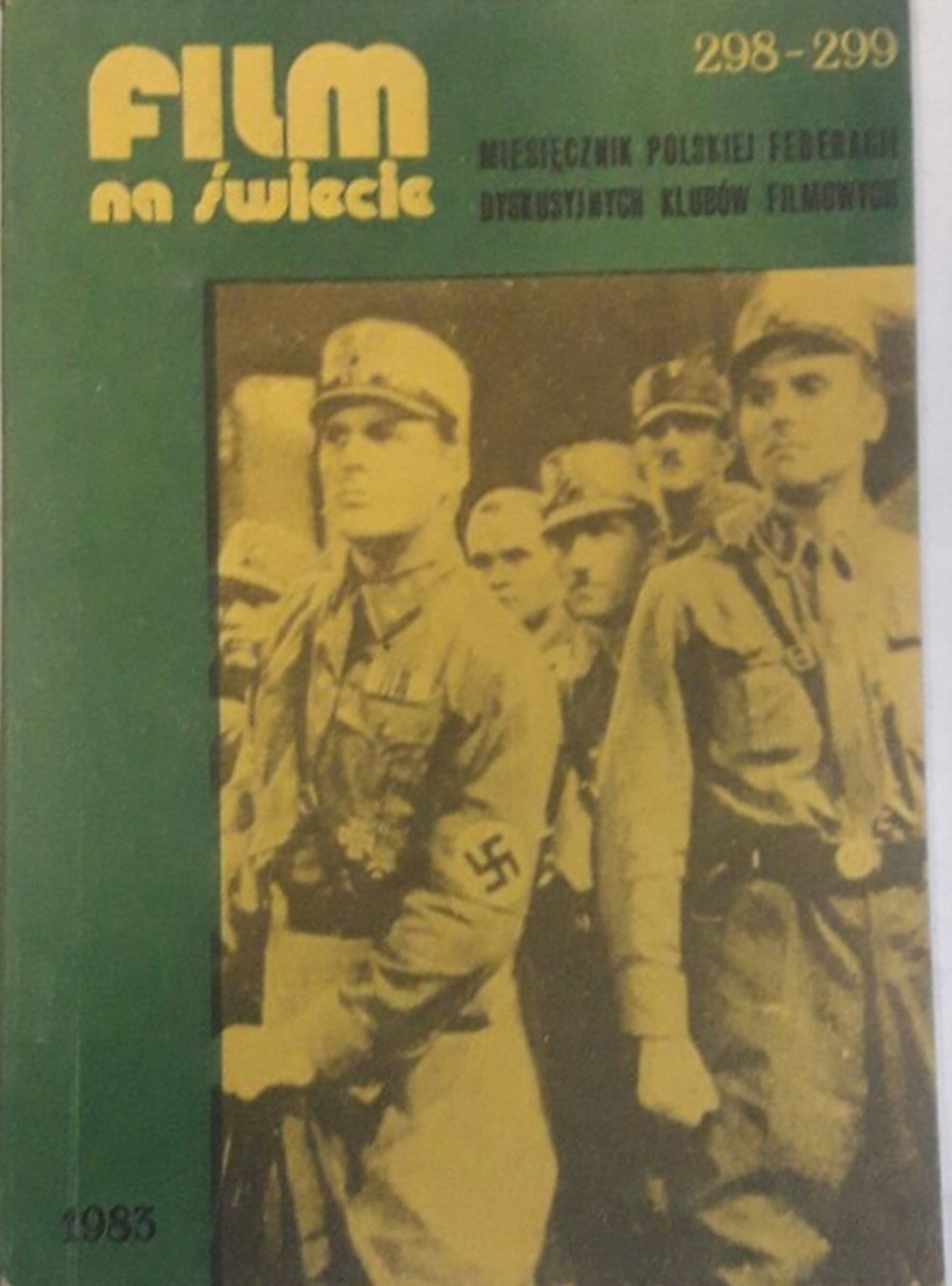 FILM NA SWIECIE magazine side cover Issue 298-299   1983