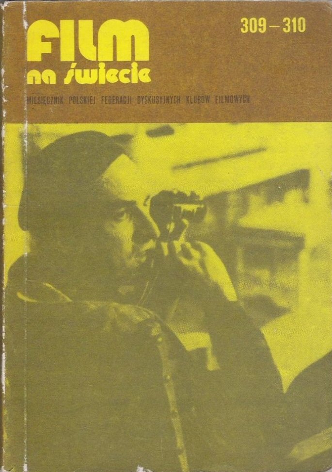 FILM NA SWIECIE magazine side cover Issue 309-310   1984