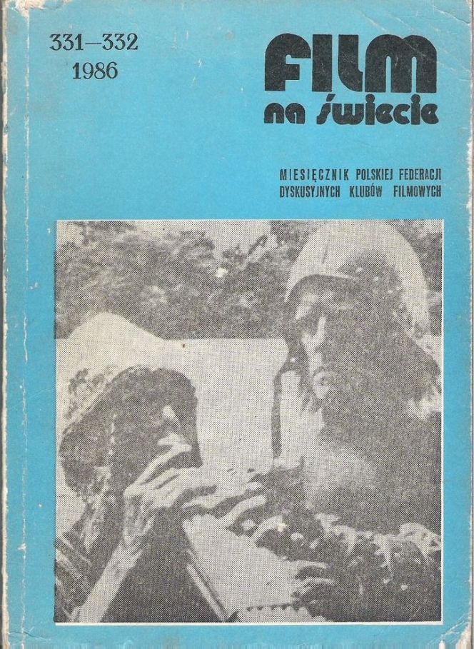 FILM NA SWIECIE magazine side cover Issue 331-332   1986
