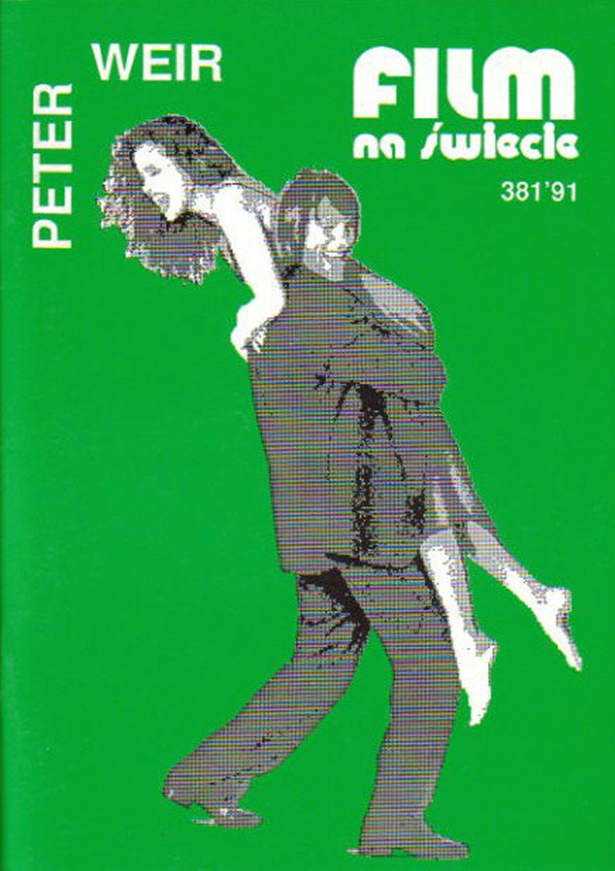 FILM NA SWIECIE magazine side cover Issue 381   1991