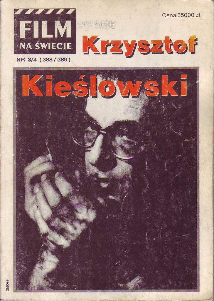 FILM NA SWIECIE magazine side cover Issue 388-389(3-4)   1992