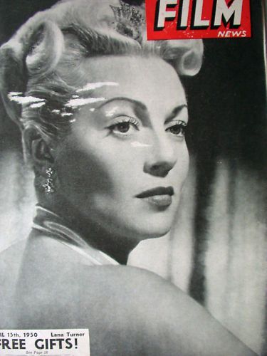 WEEKLY FILM NEWS/FILM NEWS magazine side cover 15 April 1950