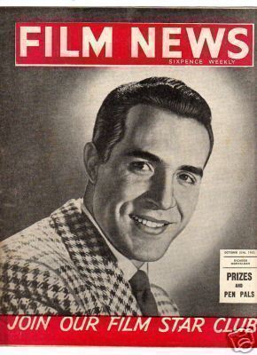 WEEKLY FILM NEWS/FILM NEWS magazine side cover 28 October 1952