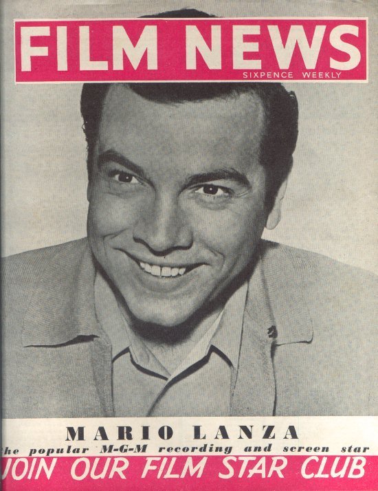 WEEKLY FILM NEWS/FILM NEWS magazine side cover  Vol 20 # 21 23 May 1953