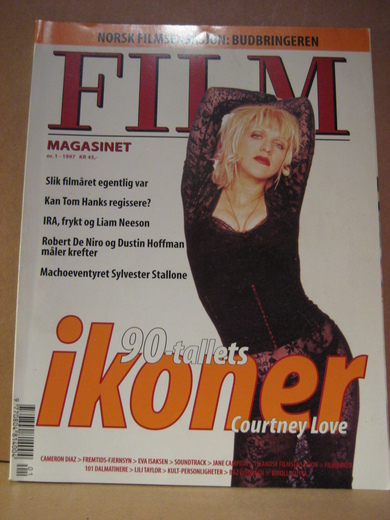FILM MAGASINET magazine side cover Issue 1  1997