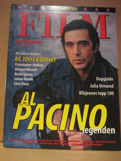 FILM MAGASINET magazine side cover Issue 3  1997