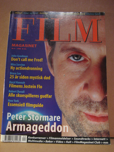 FILM MAGASINET magazine side cover Issue 4  1998