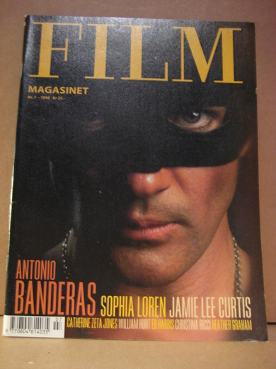FILM MAGASINET magazine side cover Issue 7  1998