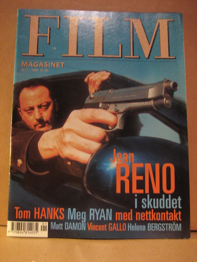 FILM MAGASINET magazine side cover Issue 1  1999