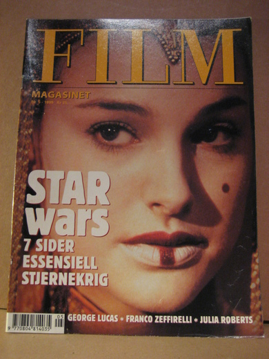 FILM MAGASINET magazine side cover Issue 5  1999