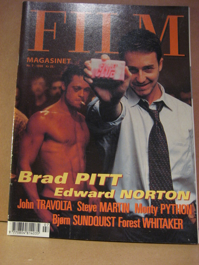 FILM MAGASINET magazine side cover Issue 7  1999