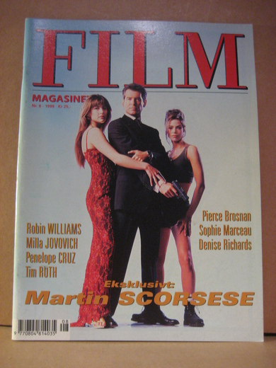 FILM MAGASINET magazine side cover Issue 8  1999