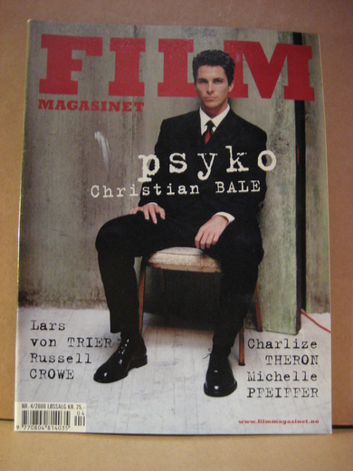 FILM MAGASINET magazine side cover Issue 4  2000