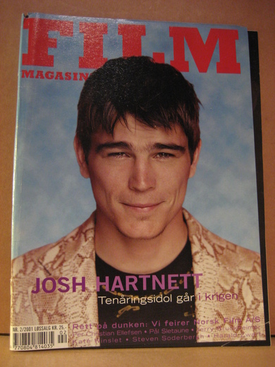 FILM MAGASINET magazine side cover Issue 2  2001