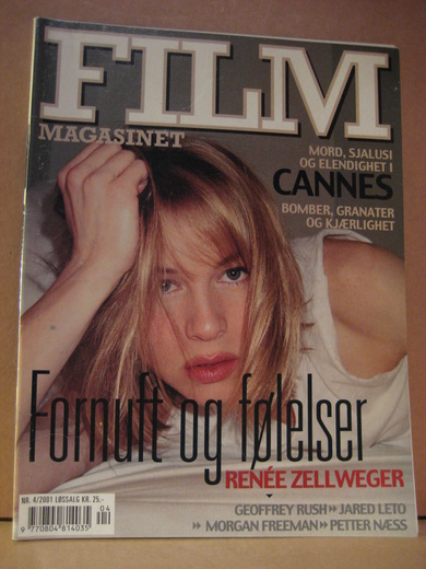 FILM MAGASINET magazine side cover Issue 4  2001