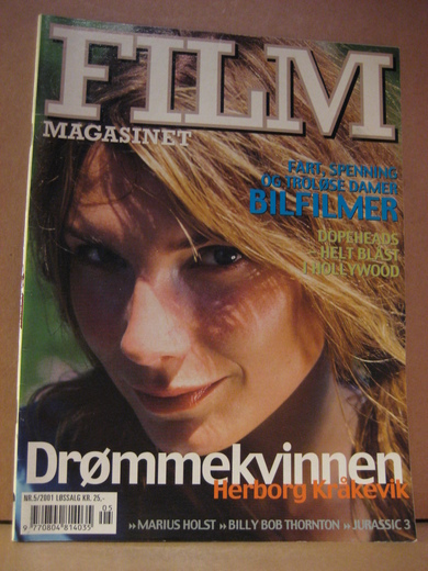 FILM MAGASINET magazine side cover Issue 5  2001