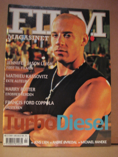 FILM MAGASINET magazine side cover Issue 7  2001