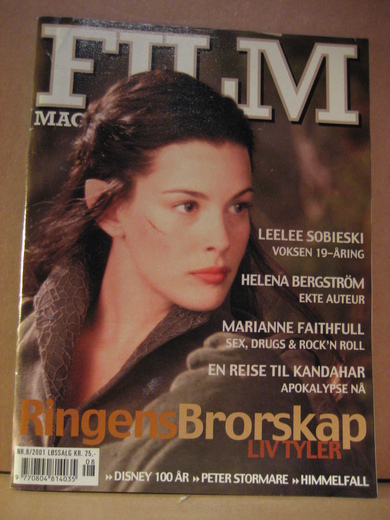 FILM MAGASINET magazine side cover Issue 8  2001