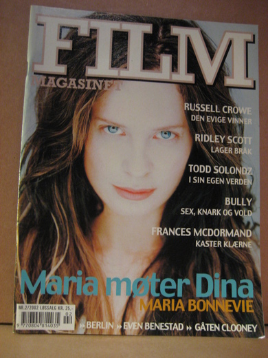 FILM MAGASINET magazine side cover Issue 2  2002