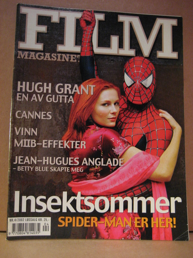 FILM MAGASINET magazine side cover Issue 4  2002