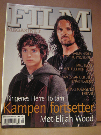 FILM MAGASINET magazine side cover Issue 8  2002