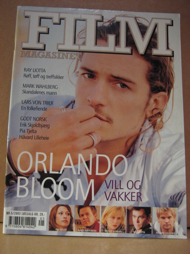 FILM MAGASINET magazine side cover Issue 5  2003