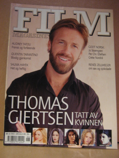 FILM MAGASINET magazine side cover Issue 6  2003