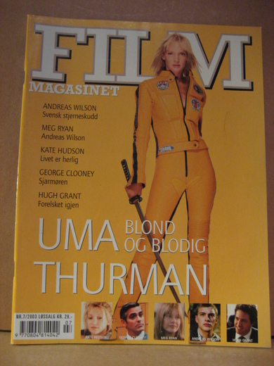 FILM MAGASINET magazine side cover Issue 7  2003