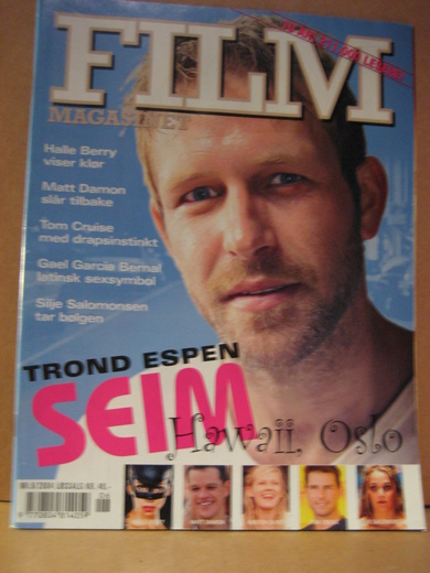 FILM MAGASINET magazine side cover Issue 6  2004