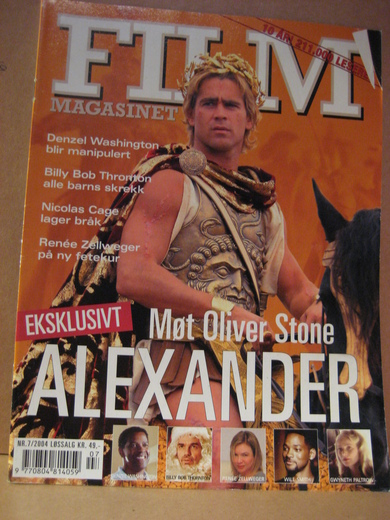 FILM MAGASINET magazine side cover Issue 7  2004