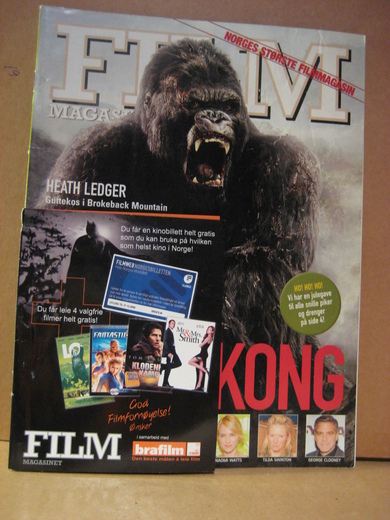 FILM MAGASINET magazine side cover Issue 10  2005