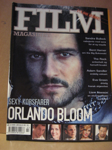 FILM MAGASINET magazine side cover Issue 3  2005