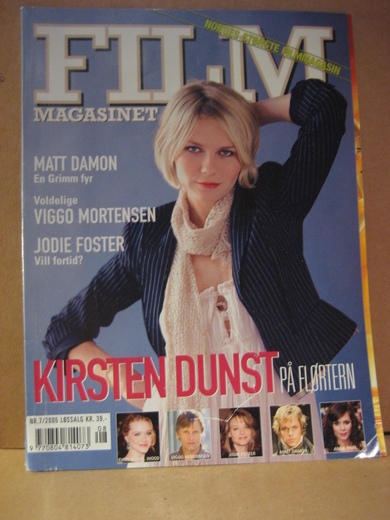 FILM MAGASINET magazine side cover Issue 7  2005
