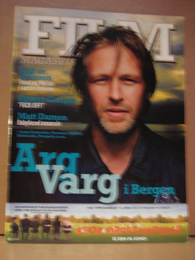 FILM MAGASINET magazine side cover Issue 8  2007