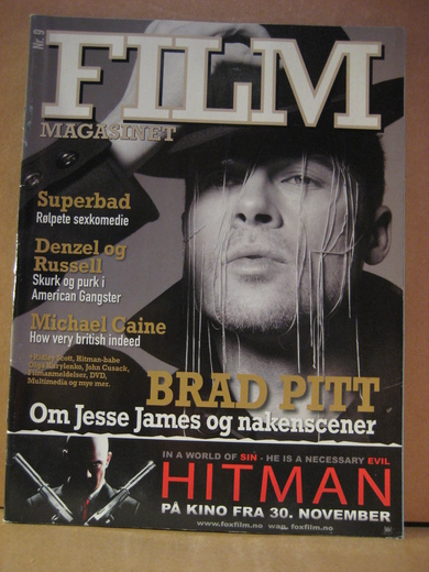 FILM MAGASINET magazine side cover Issue 9  2007