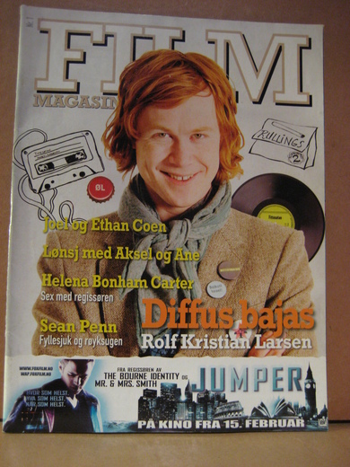 FILM MAGASINET magazine side cover Issue 1  2008