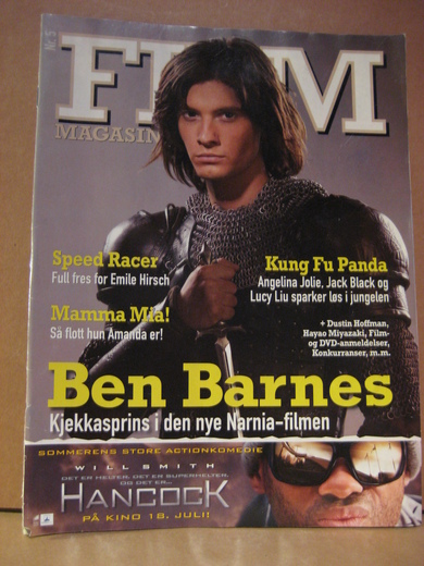FILM MAGASINET magazine side cover Issue 5  2008