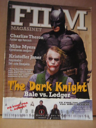 FILM MAGASINET magazine side cover Issue 6  2008