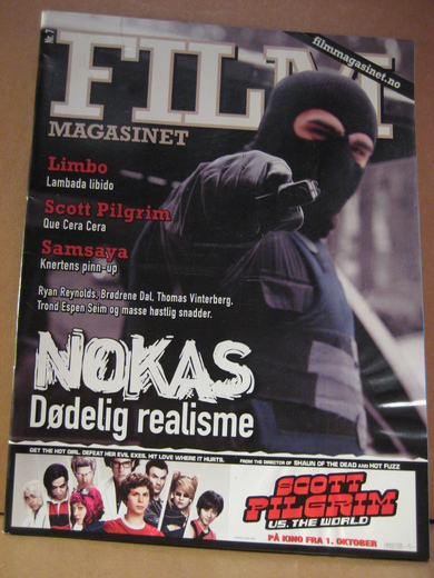 FILM MAGASINET magazine side cover Issue 7  2010