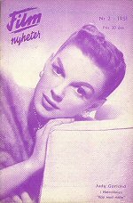 FILMNYHETER magazine side cover Issue 2  1951