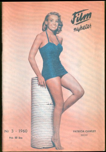 FILMNYHETER magazine side cover Issue 3  1960