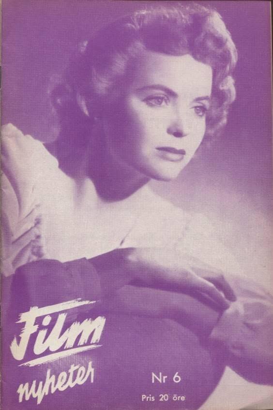 FILMNYHETER magazine side cover Issue 6   1948